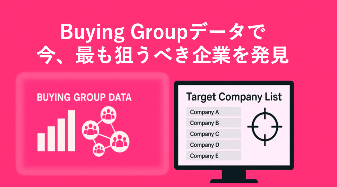 国内初！Buying Groupデータを活用した購買インテントの強い企業リストを自動生成するAI新機能をリリース